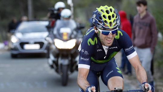 Valverde soleert naar winst in Ruta del Sol