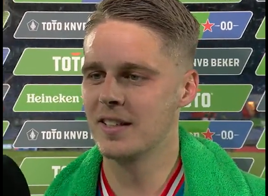 🎥 | Joey Veerman uit toch onvrede na bekerwinst: 'Krijg net 0.0 blikkie, dramatisch geregeld'
