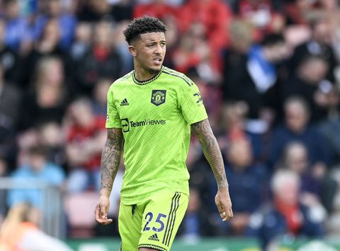 Erik ten Hag is het kotsbeu: dit is de reden dat Jadon Sancho uit de United-selectie is getrapt