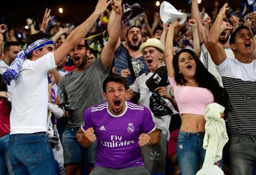 Duizenden fans Real vieren winst Champions League