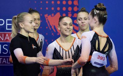 Yes! Brons voor de turnsters bij landenwedstrijd op EK