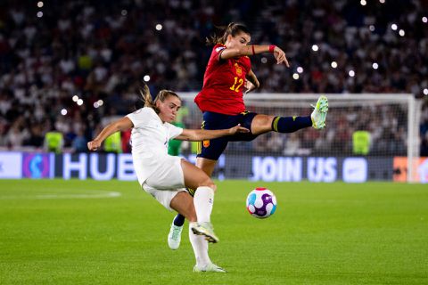 Miljoenen BBC-kijkers zagen Engeland in Brighton van Spanje winnen