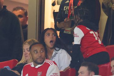 Dit was de reden dat Kim Kardashian op de tribune zat bij Arsenal