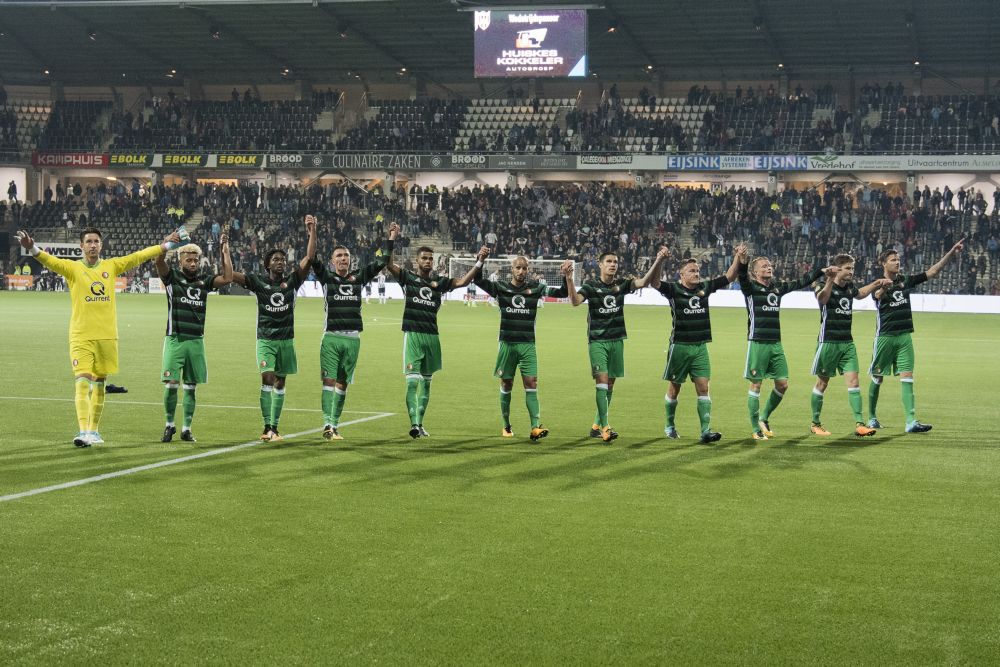 Feyenoord stond als enige Eredivisie-club nog niet op achterstand