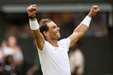 Nadal na winst op Fritz: 'Ik twijfelde er zelfs over of ik wel in staat was de wedstrijd af te maken'