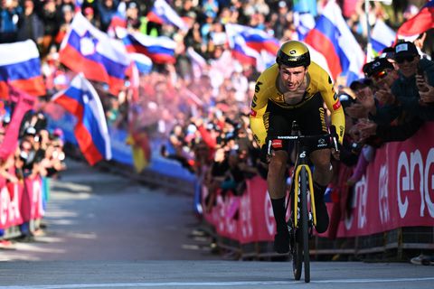 Primoz Roglic grijpt in tijdrit de macht en gaat Giro winnen