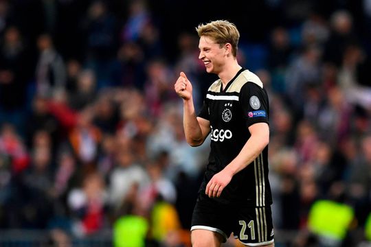 Frenkie de Jong na uitschakelen toekomstige aartsrivaal: 'Natuurlijk vooral blij voor Ajax'