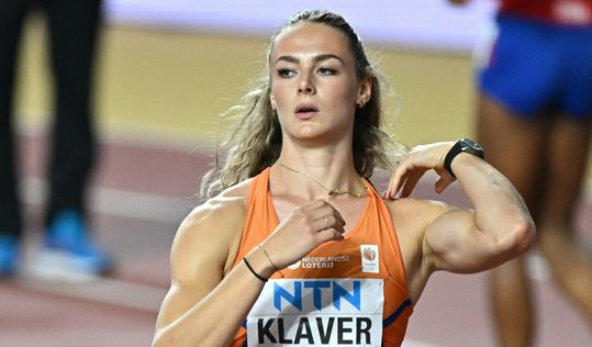 Helaas! Lieke Klaver wordt op WK in laatste meters voorbij gelopen op 400 meter