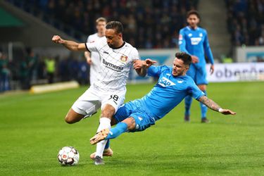 Bosz' Leverkusen gaat hard onderuit en verliest dure punten aan concurrent Hoffenheim