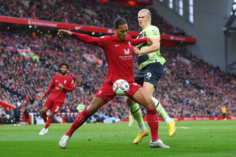 Virgil van Dijk is weer de grote baas na optreden tegen Erling Haaland: 'Nog nooit zoiets gezien'
