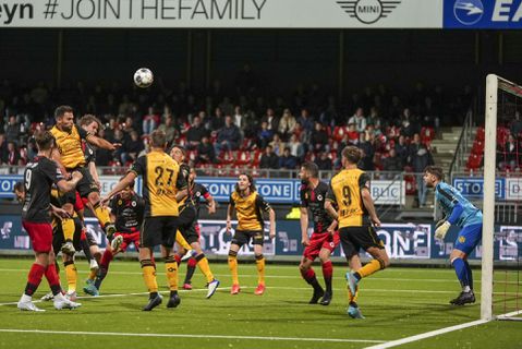 Excelsior geeft overwinning binnen paar minuten helemaal weg tegen Roda JC