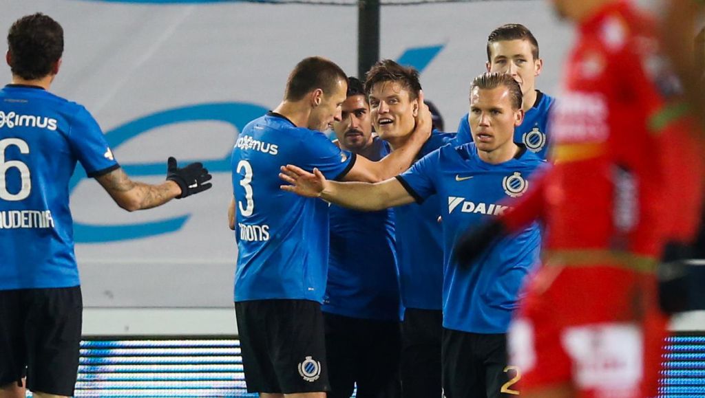 Club Brugge in topper langs Oostende