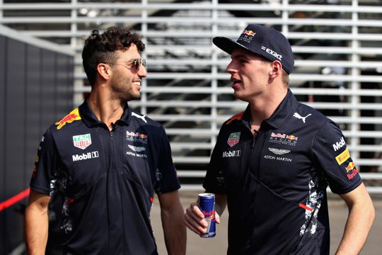 Ricciardo ligt niet wakker van het nieuwe contract van Verstappen
