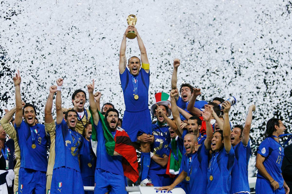Italië, Spanje en Duitsland wonnen sinds hun WK-titel géén duel meer in de knockout-fase