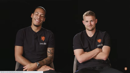 🎥 | Quiz-tijd! Van Dijk en De Ligt nemen het op tegen Mertens en De Bruyne