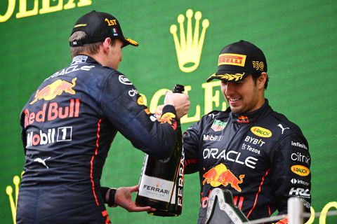 Dit is de WK-stand in de Formule 1 na het superweekend voor Verstappen in Imola