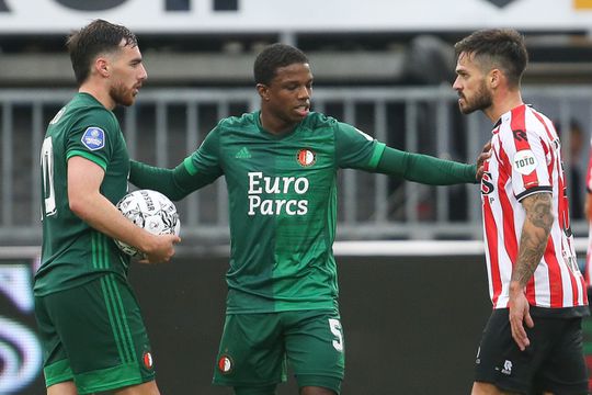 De opstellingen van Feyenoord en Sparta: Luis Sinisterra in de basis, winteraanwinsten niet