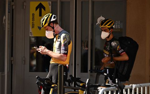 Verder leed blijft voorlopig uit voor Jumbo-Visma: alle coronatesten komen negatief terug