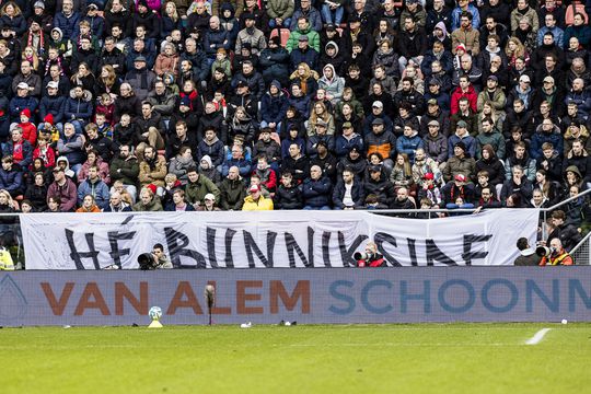 Homofobe spreekkoren weer te horen, dit keer in Stadion Galgenwaard: 'KNVB moet ingrijpen'