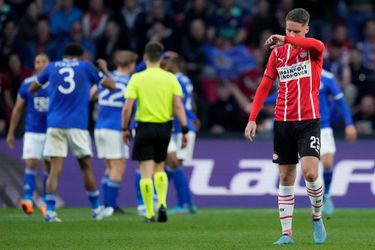 Over en uit! PSV geeft mogelijke halve finale uit handen tegen Leicester City