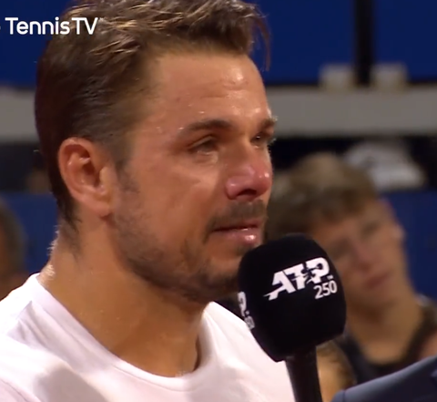 🎥🥹 | Stan Wawrinka in tranen na eindelijk weer finale: 'Hou zoveel van deze sport'