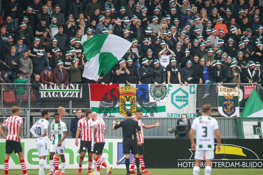 🍻 | Gratis bier! Sparta trakteert supporters van FC Groningen op gratis pilsje