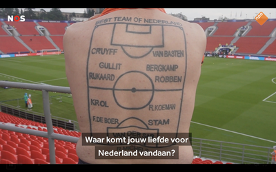 🎥🤩 | Deze Georgische tattoomeneer is wel heel erg fan van Nederland