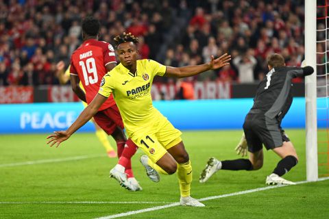 De Gele Duikboot stoot Bayern uit CL en vaart naar de halve finale door late goal Chukwueze