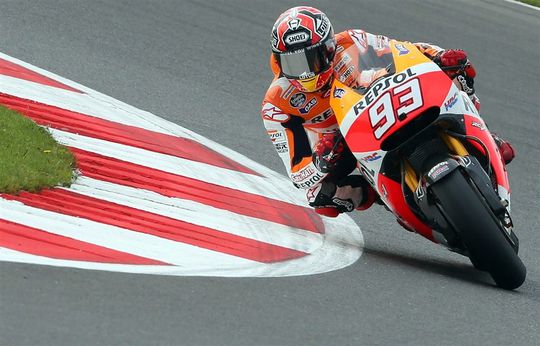 Marquez op pole in MotoGP Silverstone