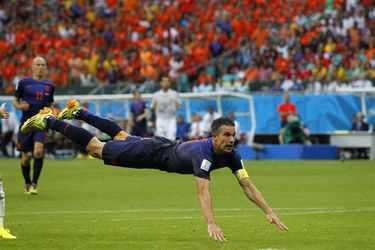 Kopbal Van Persie mooiste sportmoment