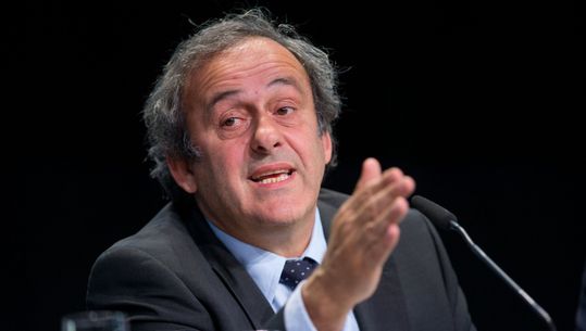 UEFA blijft achter voorzitter Michel Platini staan