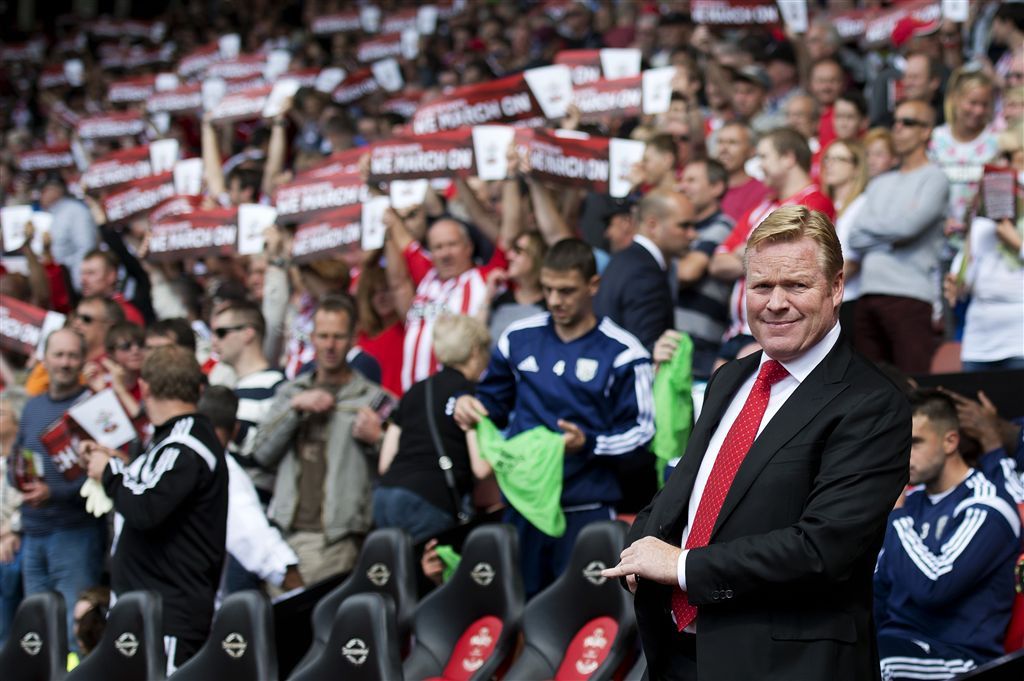 Druk schema Southampton bevalt Koeman wel