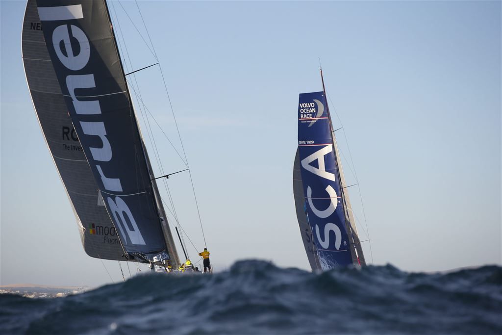 Team Brunel wint tweede etappe Ocean Race
