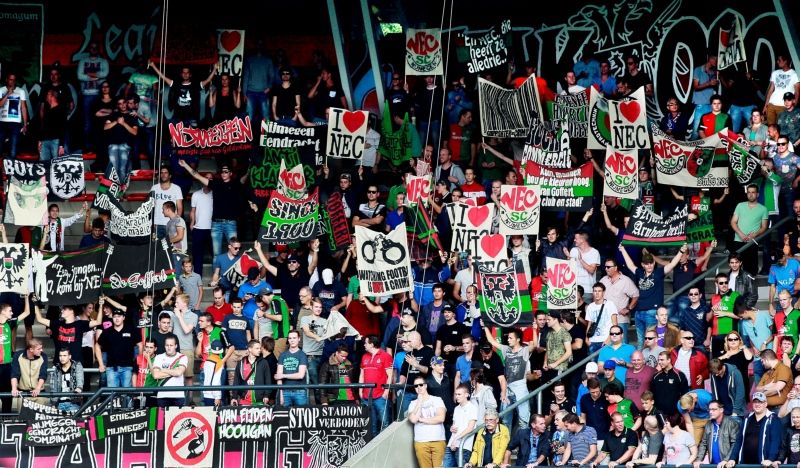 NEC met 1000 man naar Roda