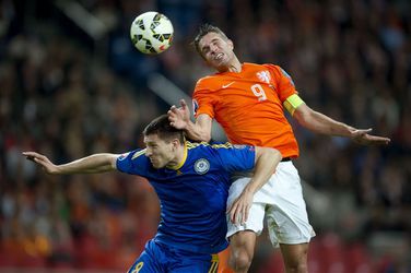 Van Persie en Huntelaar ruziën om misser