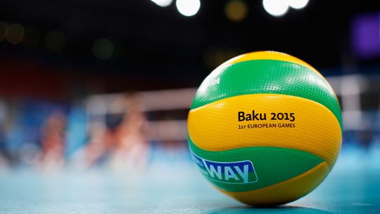 Volleybalsters sterk van start op Europese Spelen
