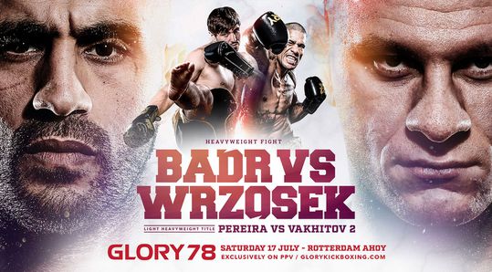 Niet alleen Badr Hari tegen Wrzosek: dit is de complete Fight Card van Glory 78 in Rotterdam Ahoy