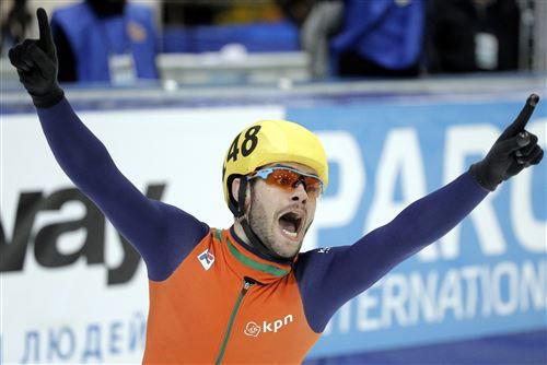 Sjinkie Knegt wereldkampioen shorttrack