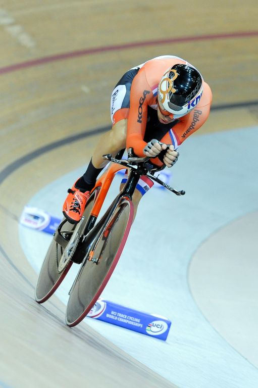 Veldt in middenmoot bij omnium