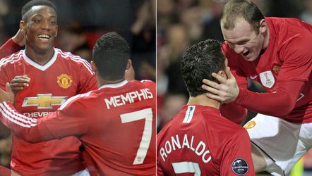 Rooney: 'Memphis en Martial zijn twee bovengemiddeld talentvolle spelers'