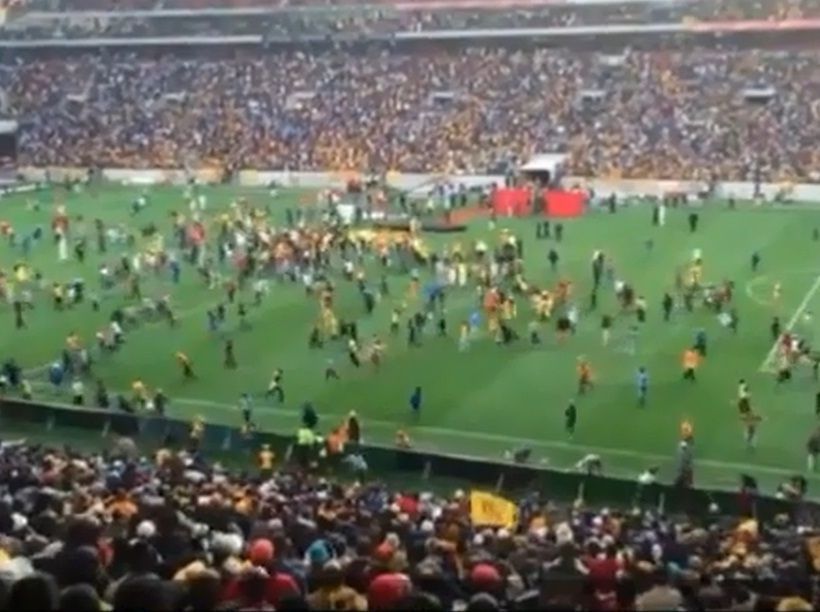 Agent schiet fan Kaizer Chiefs neer tijdens titelfeest