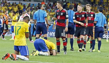 Brazilië huilt, Duitse kranten in jubelstemming