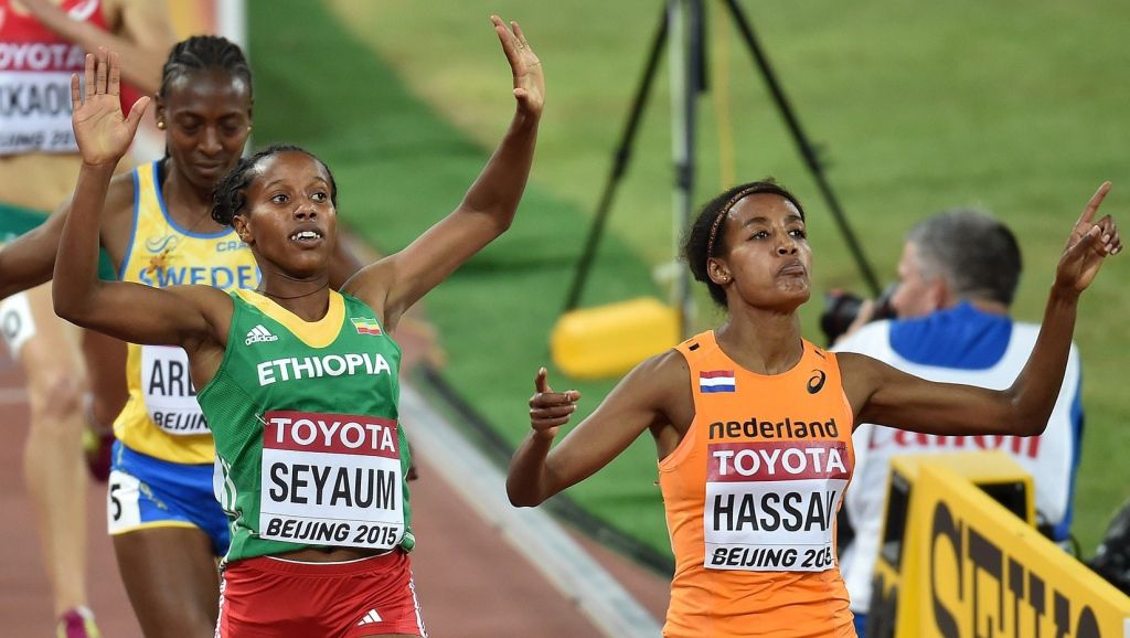 Hassan grijpt brons op 1500 meter