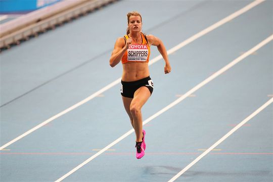 Weer Nederlands record Schippers in Glasgow