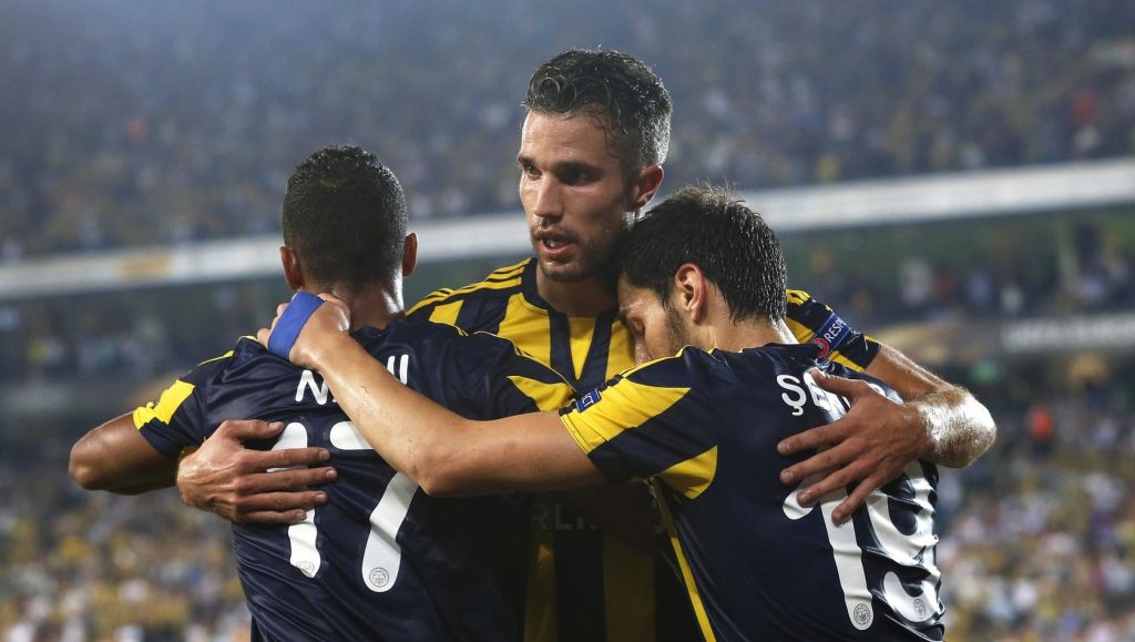 Robin van Persie niet blij met bijrol bij Fenerbahçe