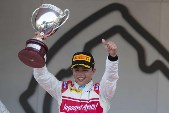 De Vries wint Formule 2 op Hungaroring