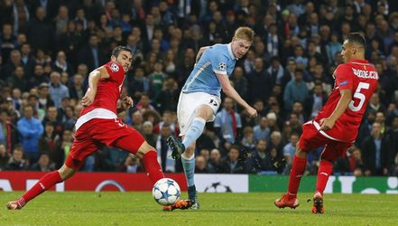 De Bruyne schiet City in extremis langs Sevilla