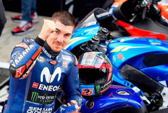 Viñales snelt naar pole in Valencia, crash voor wereldkampioen Márquez