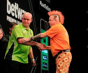 Duur puntenverlies Van Gerwen in Premier League