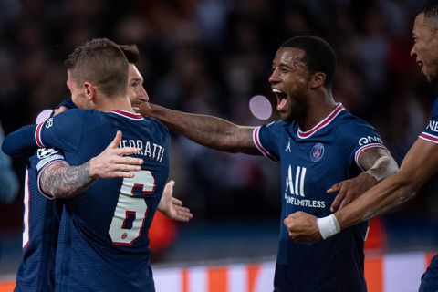 Meer minuten voor Wijnaldum? Concurrent bij PSG Marco Verratti ligt er een maand uit